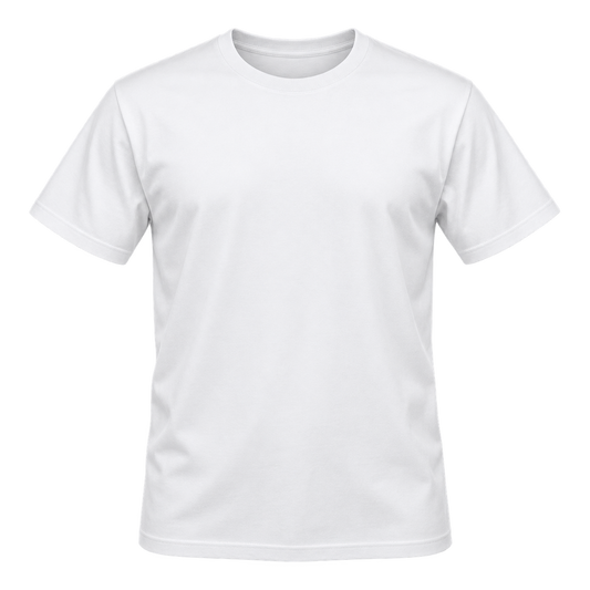 White tshirt front